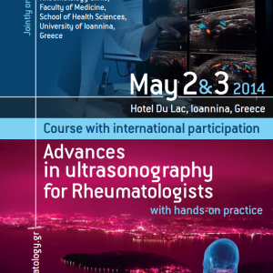 Course with international participation: Advances in ultrasonography for Rheumatologists with hands-on practice